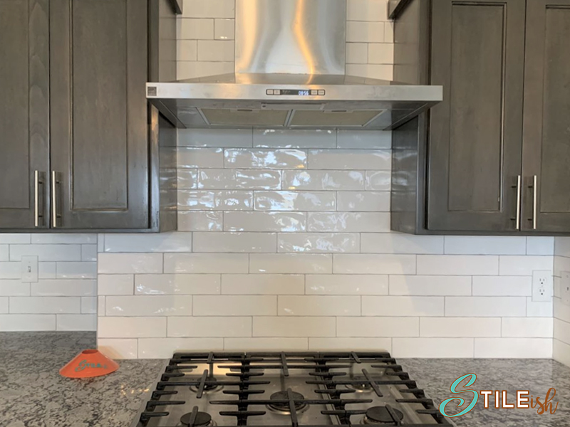 subway tile white
