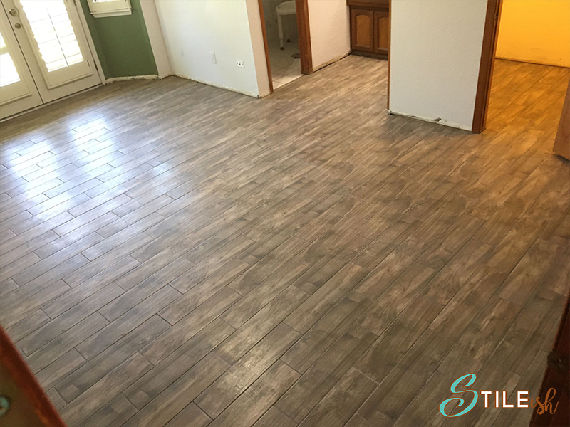 natural wood look tile